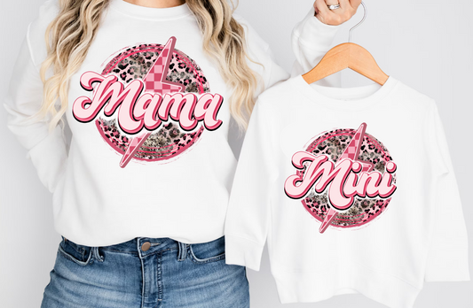 Mama Mini Bolt | 50/50 Cotton Poly | UNISEX | Sweatshirt