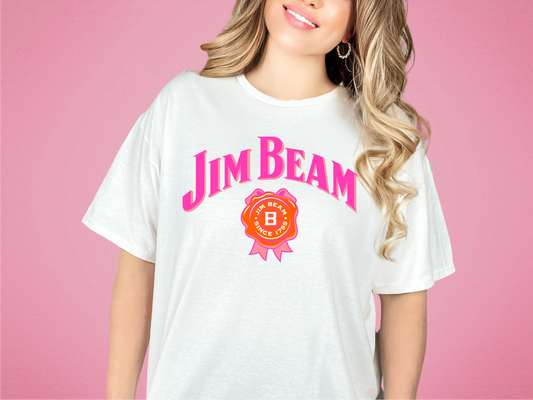 Jim Beam Peachy  | 100% Cotton | UNISEX | T-shirt | Comfort Color