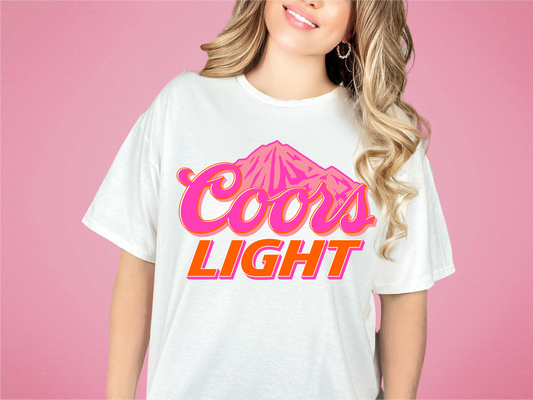 Coors Light  | 100% Cotton | UNISEX | T-shirt | Comfort Color