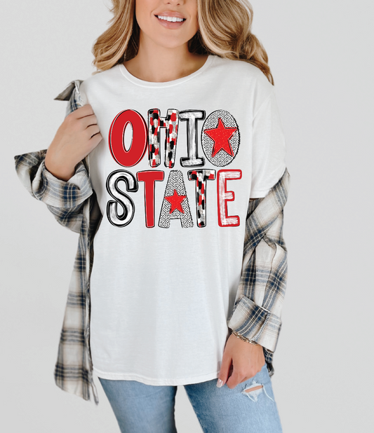 Ohio State | 50/50 Cotton Poly | UNISEX | T-shirt
