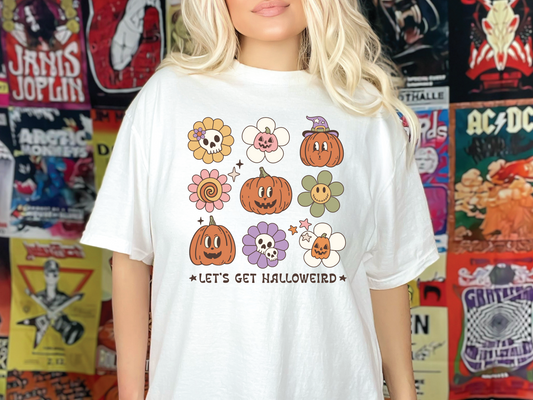 Let's get Halloweird  | 100% Cotton | UNISEX | T-shirt | Comfort Color