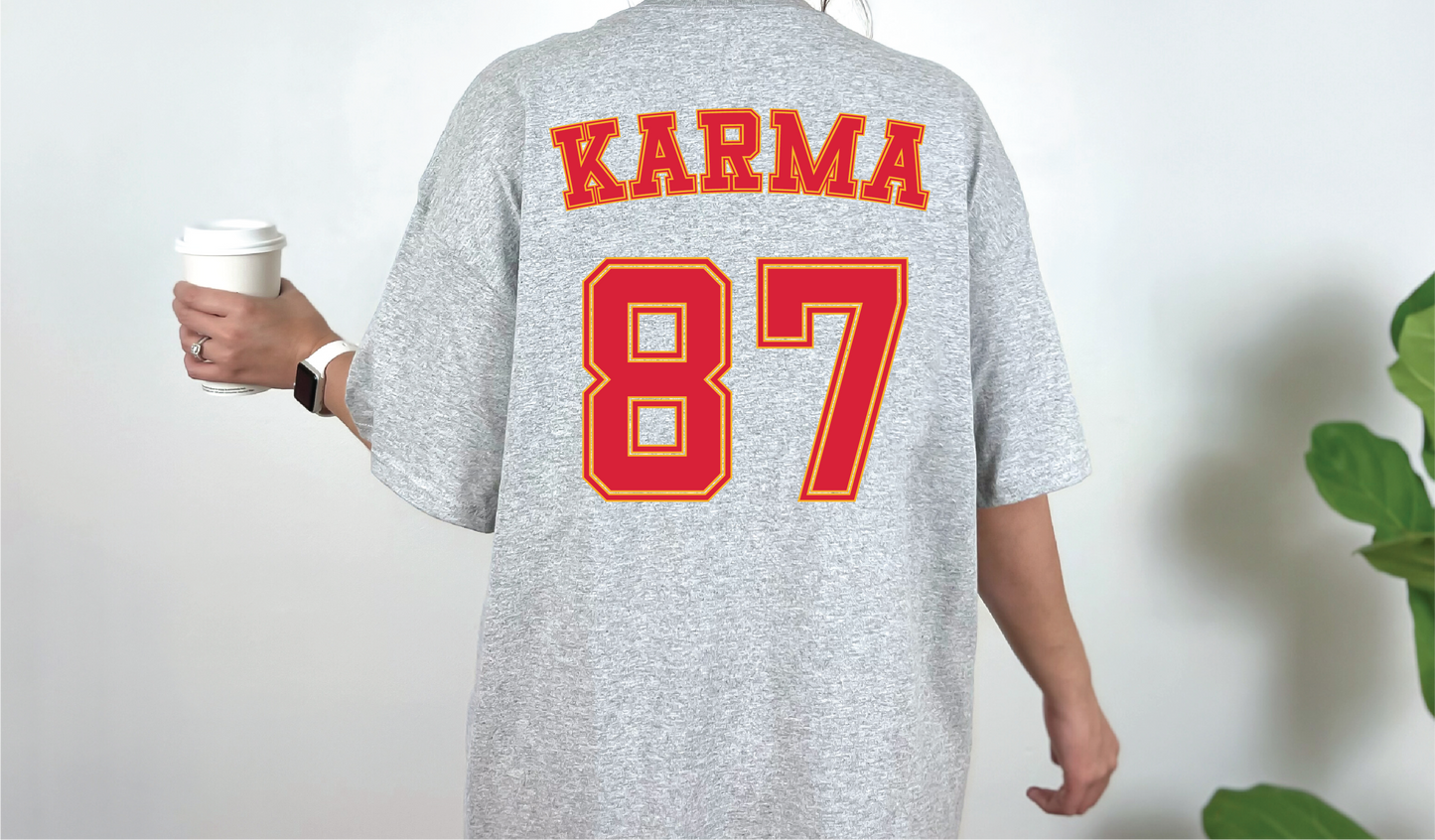 TAYLOR SWIFT CHIEFS KARMA | 50/50 Cotton Poly | UNISEX | Sweatshirt