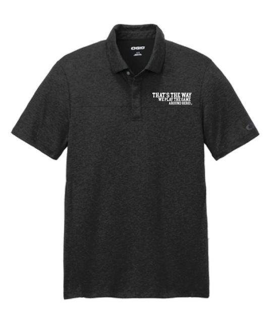 That's the way we play the game around here | Polo