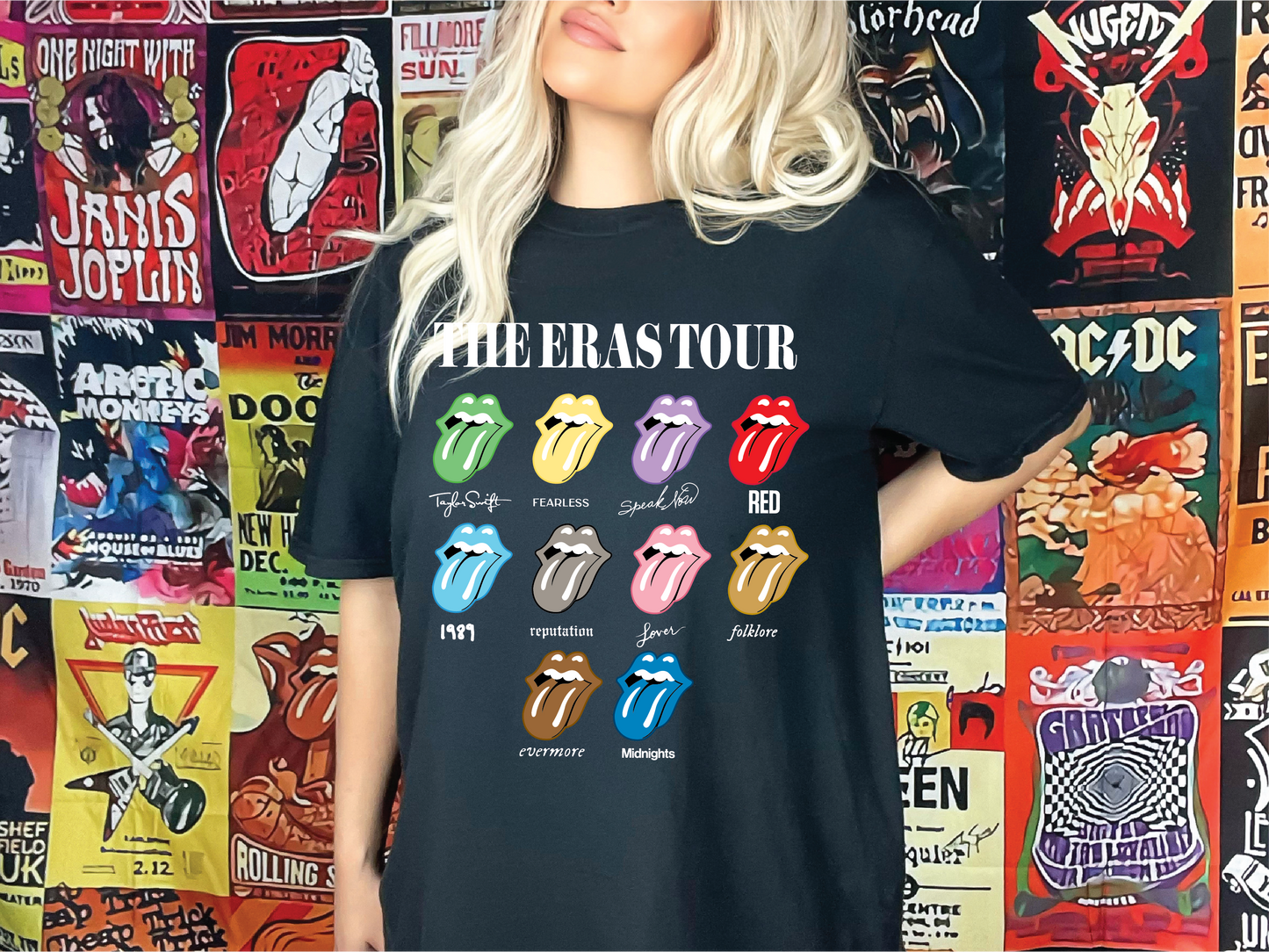 Taylor Swift Eras Tour Rolling Stone | Comfort Color | 100% US ring spun cotton | T-shirt