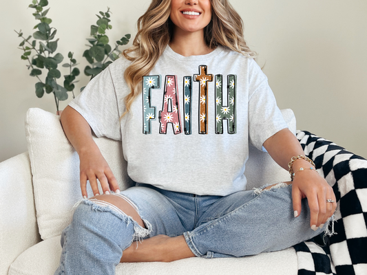 FAITH | 50/50 Cotton Poly | UNISEX | T-shirt
