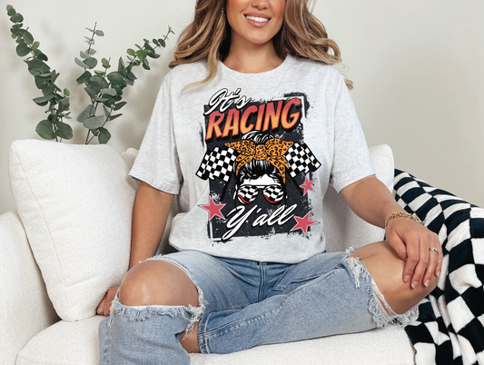 It's Racing Y'all | 50/50 Cotton Poly | UNISEX | T-shirt