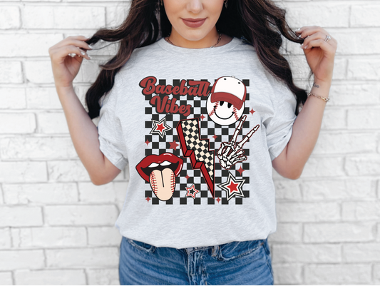 Baseball Vibes | 50/50 Cotton Poly | UNISEX | T-shirt