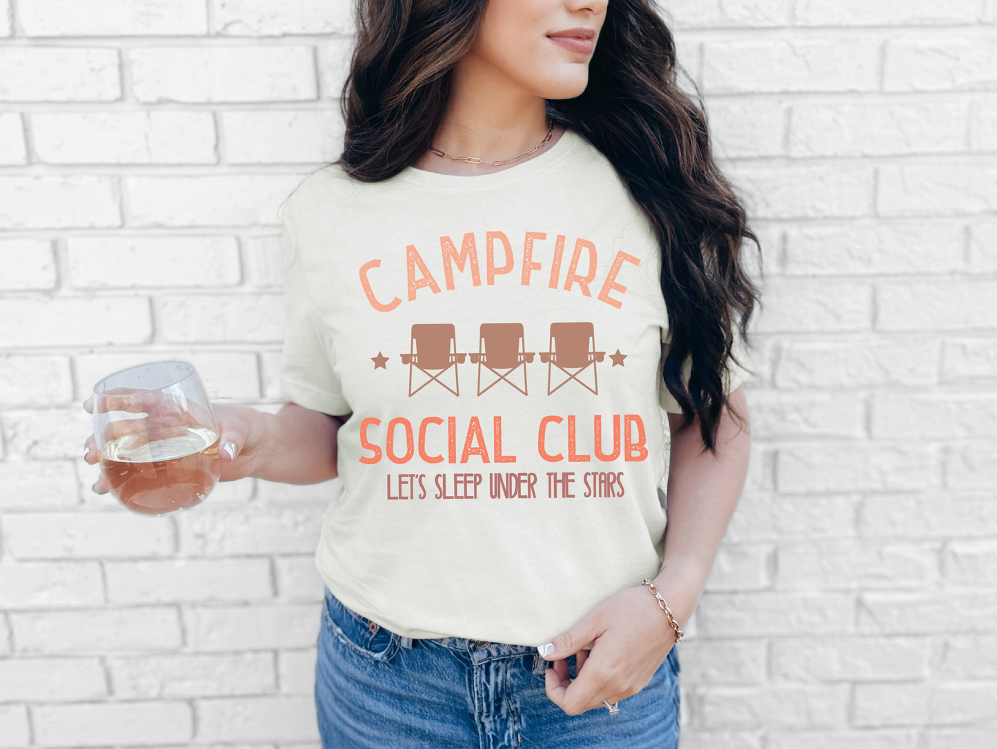 Campfire Social Club | 50/50 Cotton Poly | UNISEX | T-shirt