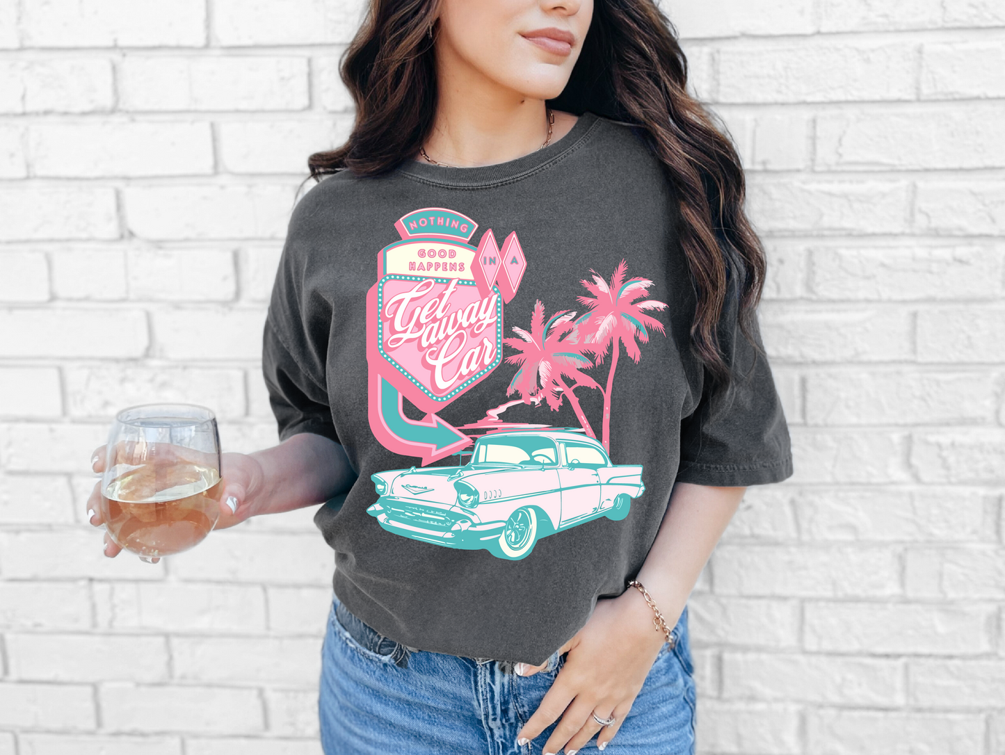 Get Away Car  | 50/50 Cotton Poly | UNISEX | T-shirt