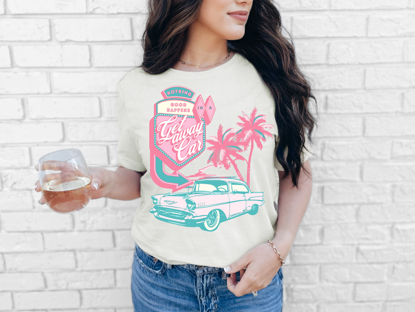 Get Away Car  | 50/50 Cotton Poly | UNISEX | T-shirt