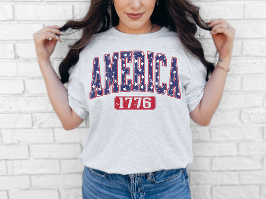 America | 50/50 Cotton Poly | UNISEX | T-shirt