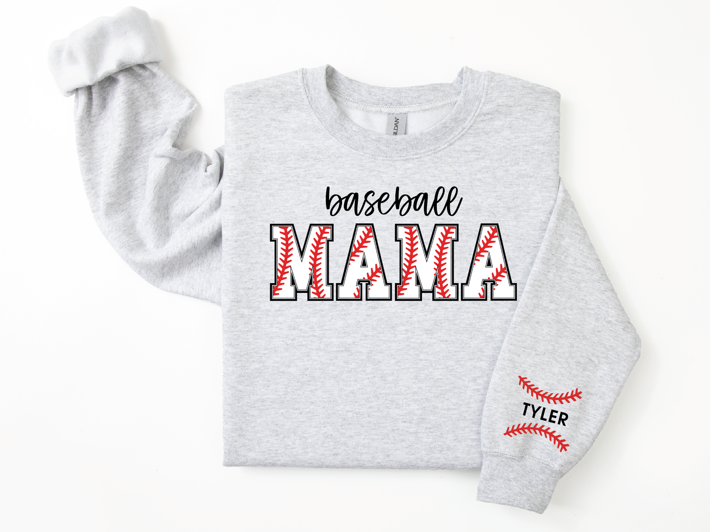 Baseball/Softball MAMA | 50/50 Cotton Poly | UNISEX | Sweatshirt