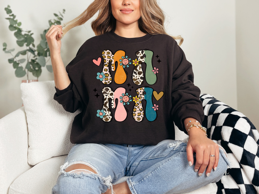 MAMA BOHO | 50/50 Cotton Poly | UNISEX | Sweatshirt