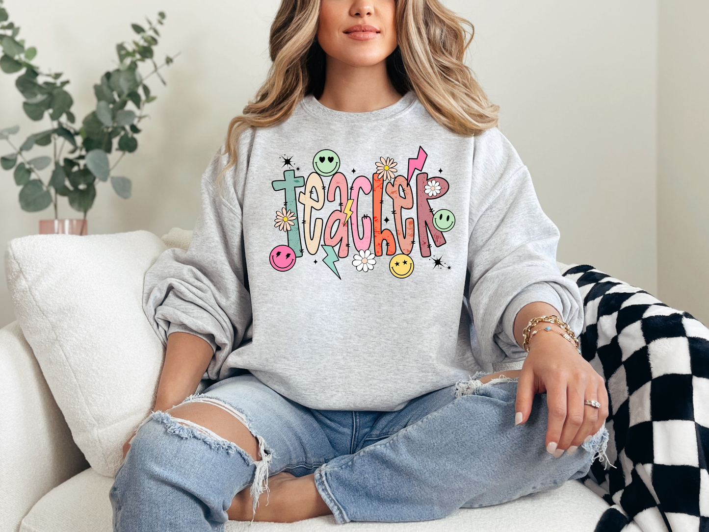 Teacher | 50/50 Cotton Poly | UNISEX | Sweatshirt