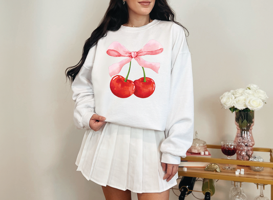 Cherries | 50/50 Cotton Poly | UNISEX | Sweatshirt