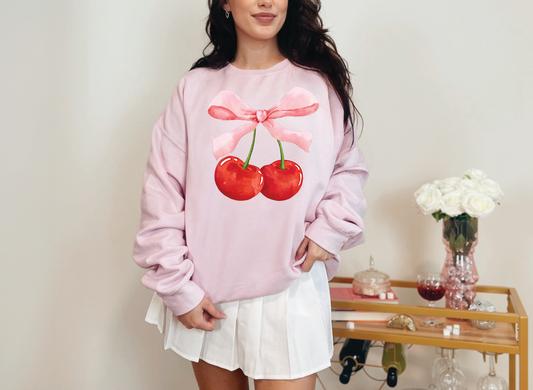 Cherries | 50/50 Cotton Poly | UNISEX | Sweatshirt