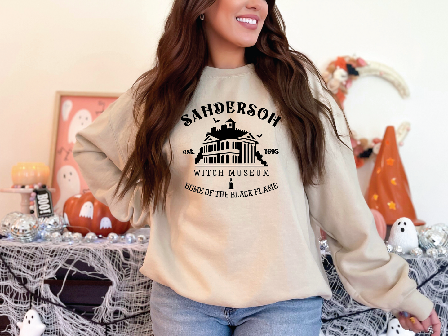 Sanderson Witch Museum | 50/50 Cotton Poly | UNISEX | Sweatshirt