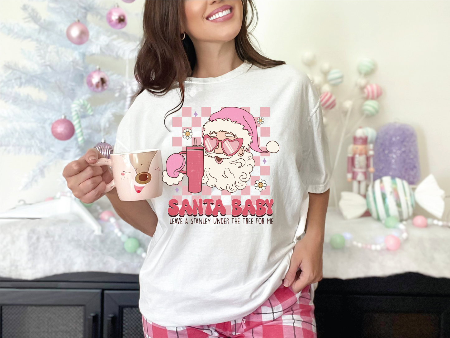 Santa Stanley  | 100% Cotton | UNISEX | T-shirt | Comfort Color