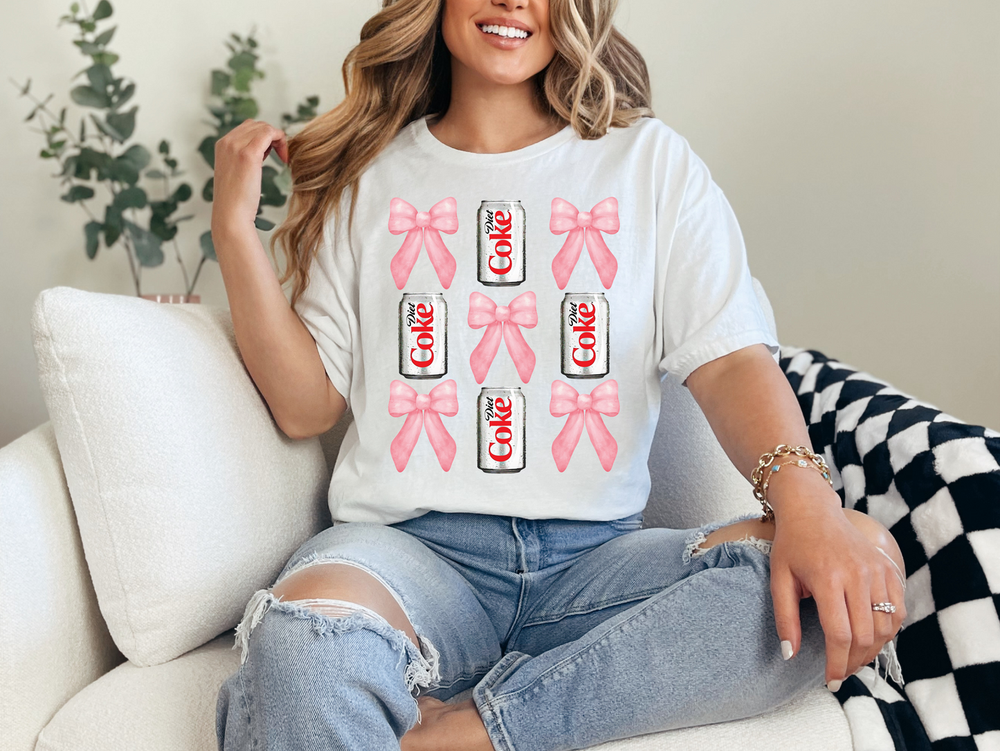 Diet Coke Coquette | 50/50 Cotton Poly | UNISEX | T-shirt