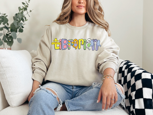 Librarian | 50/50 Cotton Poly | UNISEX | Sweatshirt