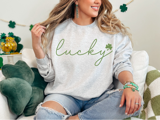 Lucky | 50/50 Cotton Poly | UNISEX | Sweatshirt