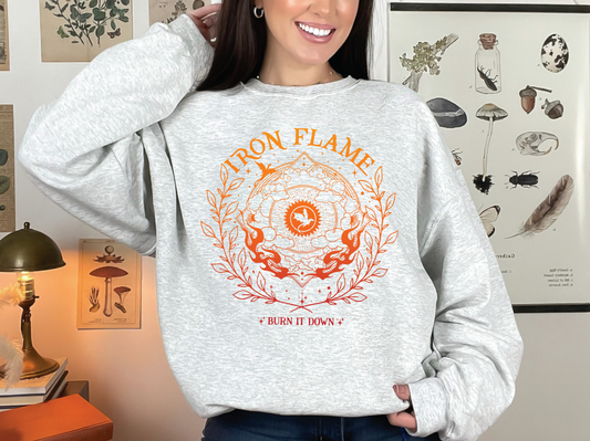 IRON FLAME | 50/50 Cotton Poly | UNISEX | Sweatshirt