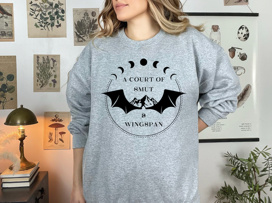 A Court of Smut and Wingspan | 50/50 Cotton Poly | UNISEX | Sweatshirt