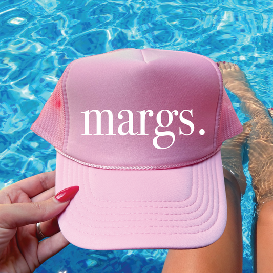 Margs. | Trendy Mesh Back | Trucker Hat