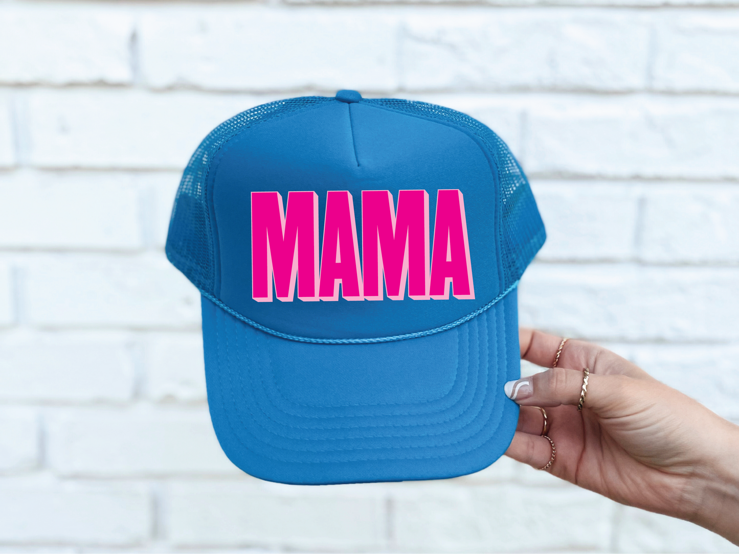 MAMA | Trendy Mesh Back | Trucker Hat