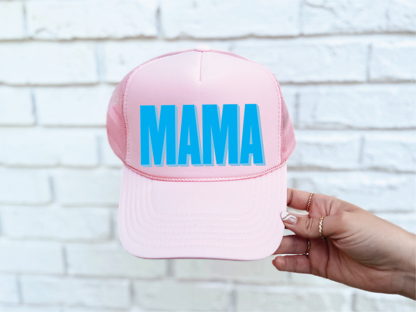 MAMA | Trendy Mesh Back | Trucker Hat