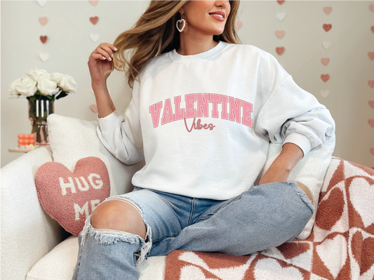 Valentine Vibes | 50/50 Cotton Poly | UNISEX | Sweatshirt
