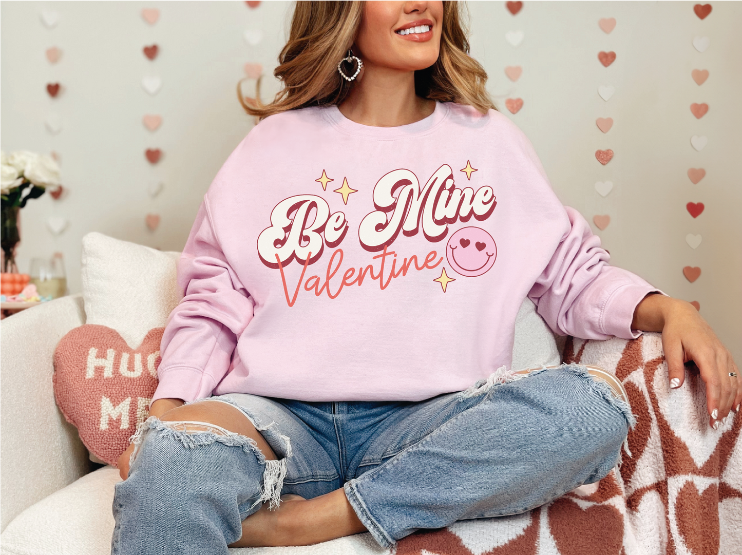 Be mine Valentine | 50/50 Cotton Poly | UNISEX | Sweatshirt