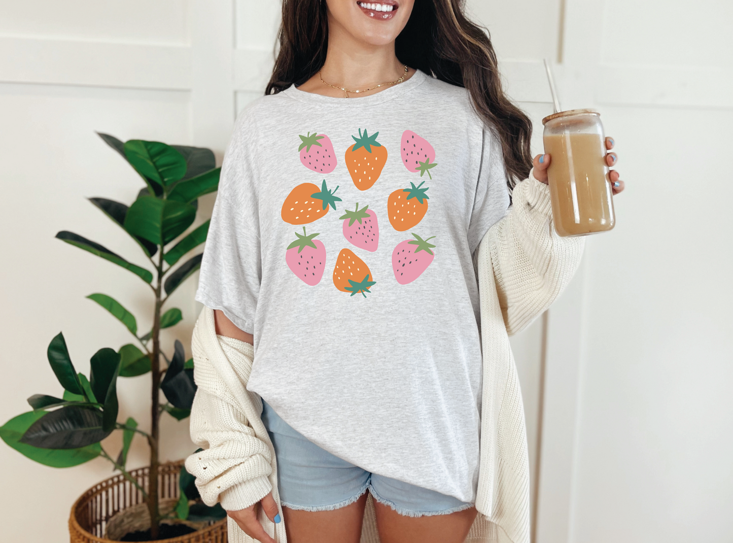 Strawberry | 50/50 Cotton Poly | UNISEX | T-shirt