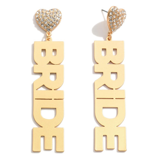 Bride Drop Earring