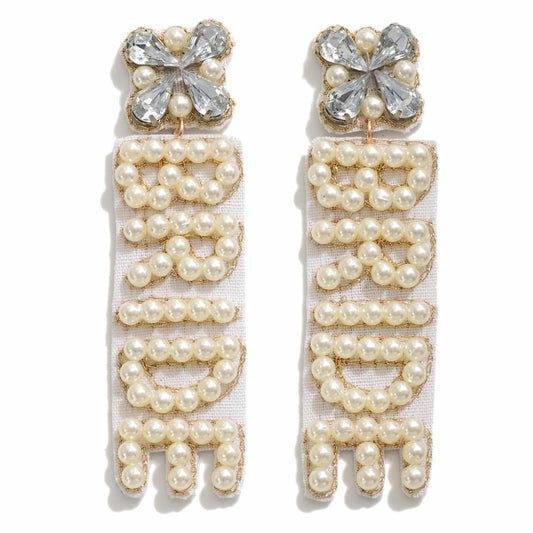Bride Pearl Earring