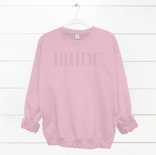 Bride | Puff Vinyl | 50/50 Sweatshirt