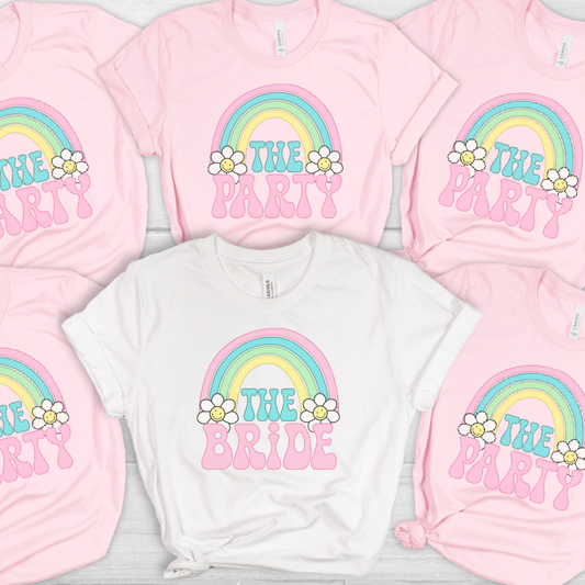 The Bride and The Party | 100% Cotton | UNISEX | T-shirt