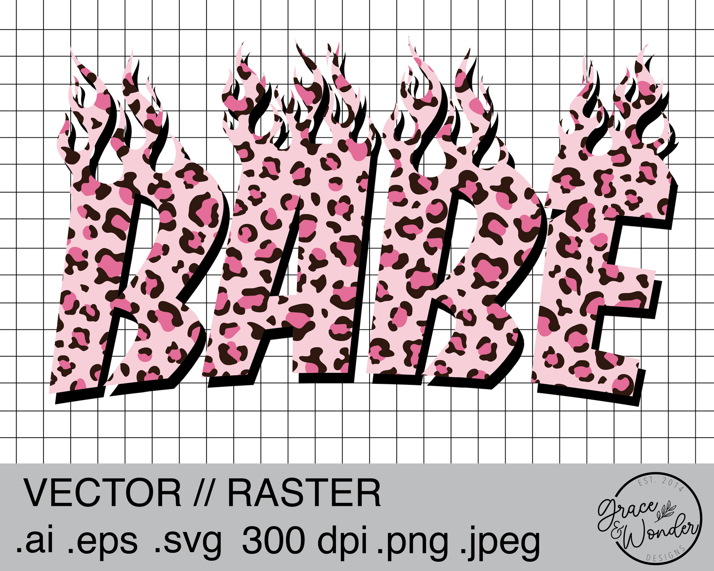 Babe Thrasher Pink Leopard | Digital Download | .SVG .PNG .EPS | Sublimated & Vinyl Ready