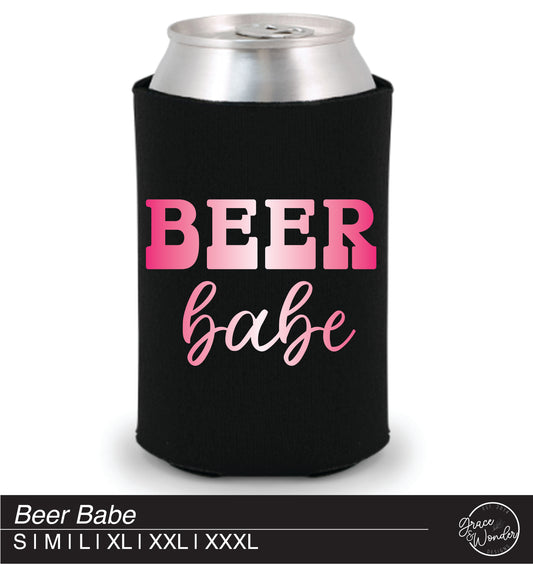 Beer Babe | Koozie | Can Coolers | Keep Drinks Cold