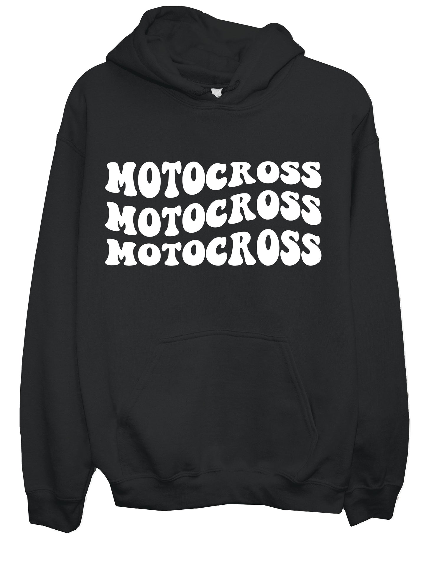 Motocross Groovy | 50/50 Cotton Poly | UNISEX | Hoodie