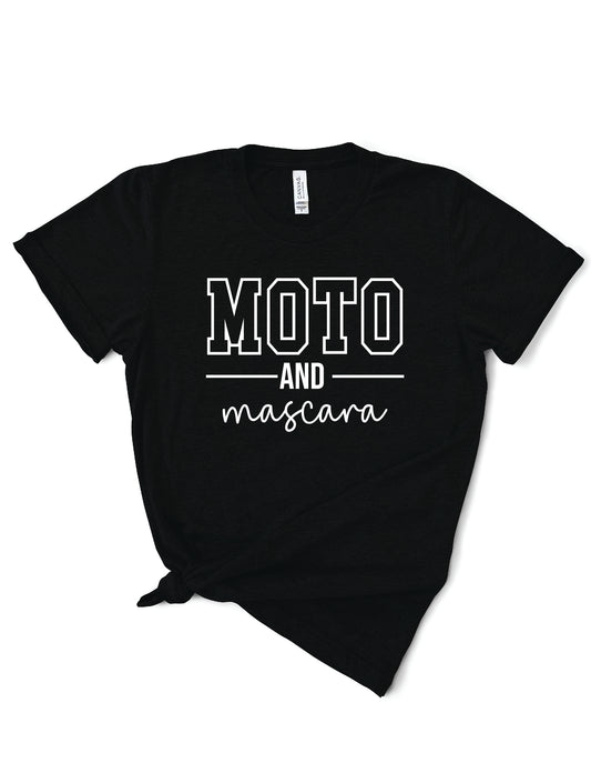 Moto and Mascara | 100% Cotton Ring Spun Cotton | UNISEX | T-shirt