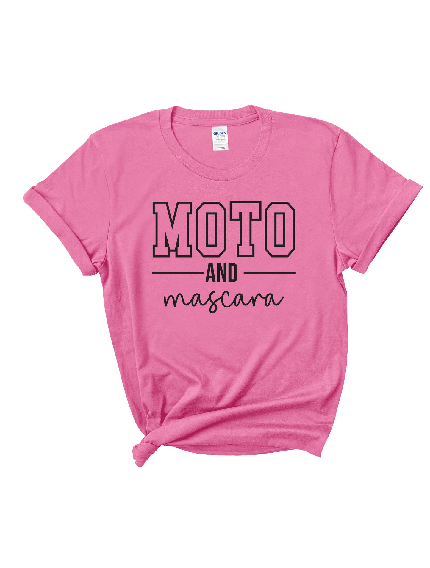 Moto and Mascara | 100% Cotton Ring Spun Cotton | UNISEX | T-shirt