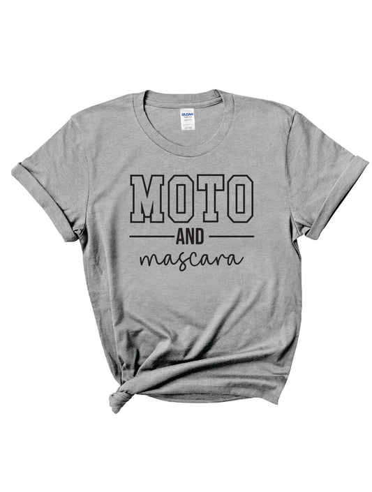 Moto and Mascara | 100% Cotton Ring Spun Cotton | UNISEX | T-shirt