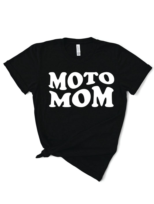 Moto Mom | 100% Ring Spun Cotton | UNISEX | T-shirt