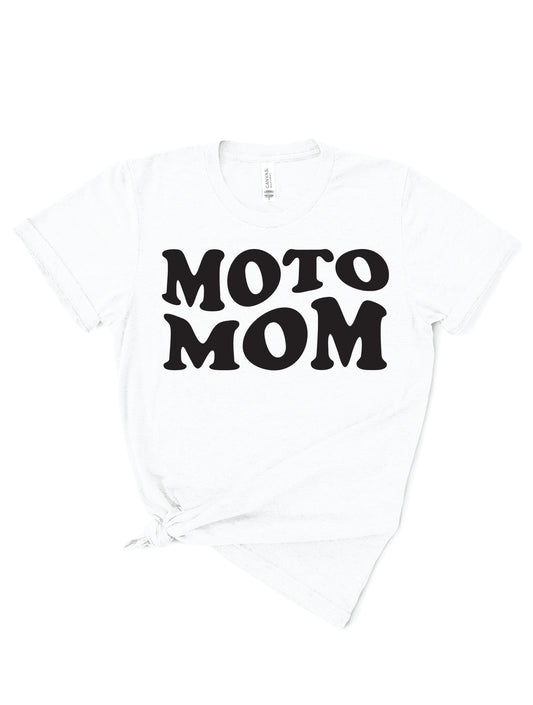 Moto Mom | 100% Ring Spun Cotton | UNISEX | T-shirt