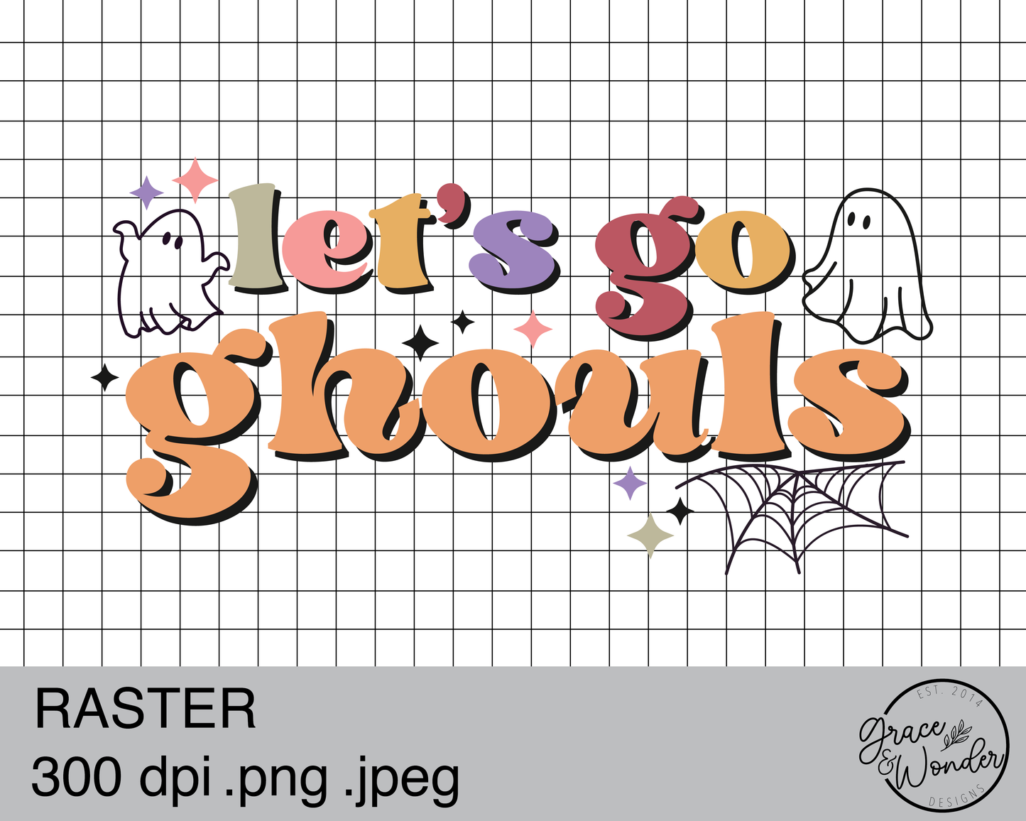 Lets go Ghouls | Digital Download | .PNG  | Sublimation Ready