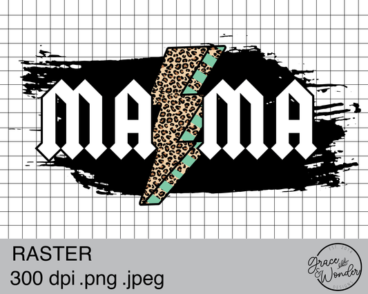MAMA AC/CD | Digital Download | .PNG  | Sublimation Ready