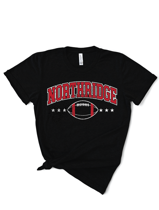 Northridge Football | 50/50 Cotton Poly | UNISEX | T-shirt