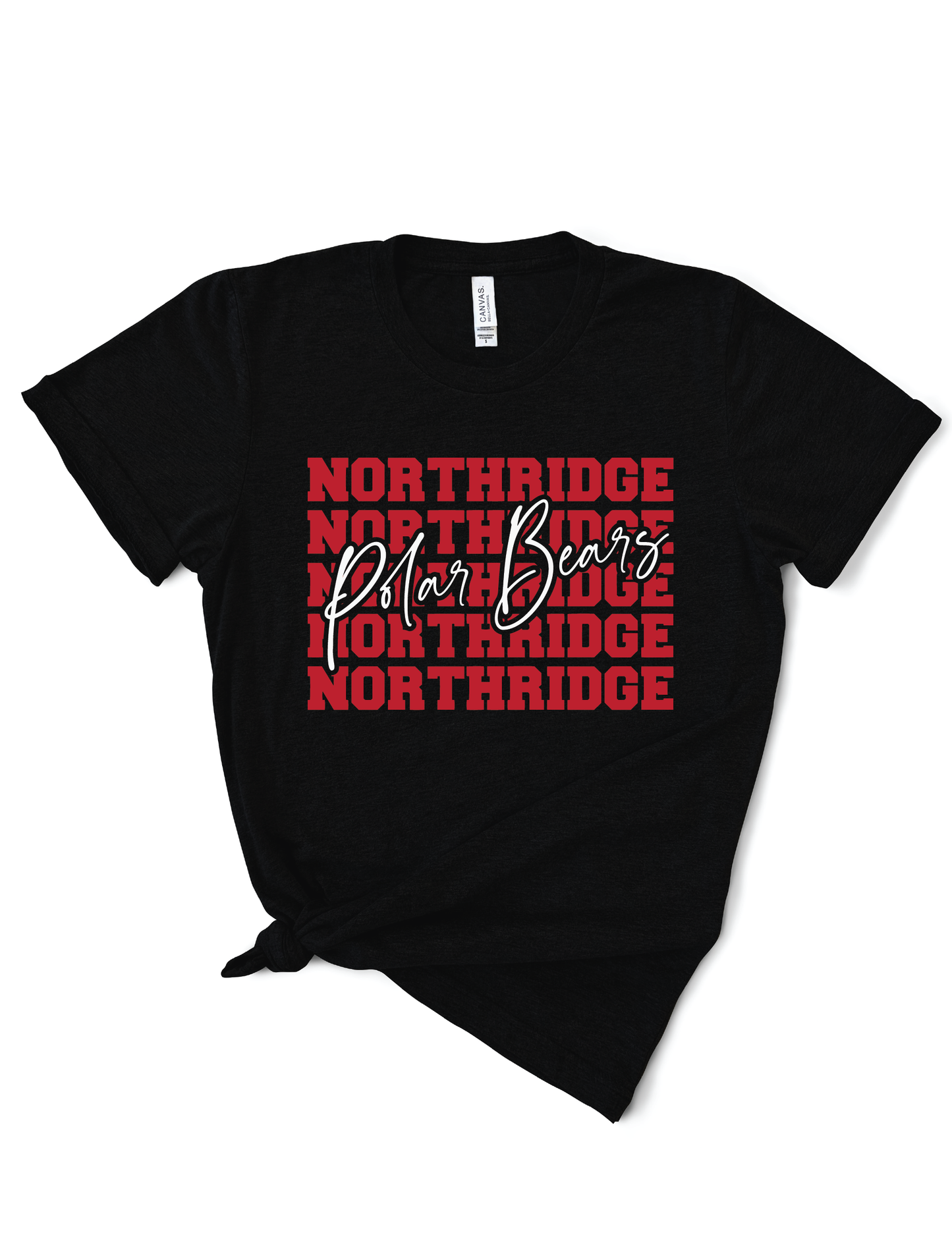 Northridge Polar Bears Ripple | 50/50 Cotton Poly | UNISEX | T-shirt