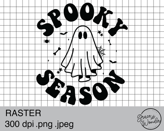 Spooky Season | Digital Download | .PNG  | Sublimation Ready